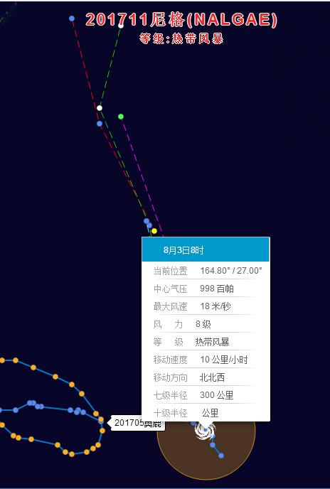 第年17号台风最新动态报告